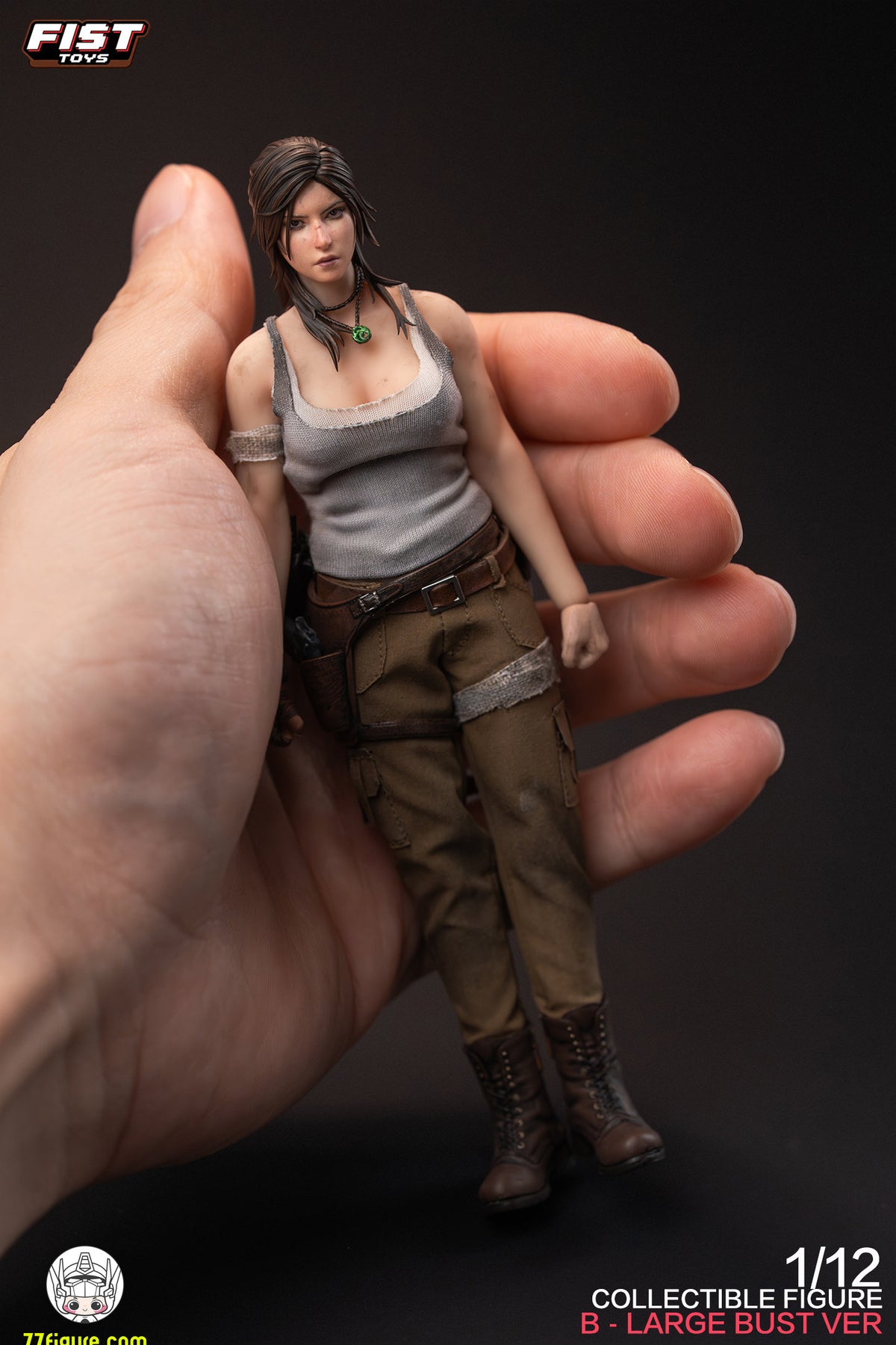 【予約商品】Fist Toys 1/12 ジャングル・ハントレス ラージバストVer. B 塗装済み可動フィギュア