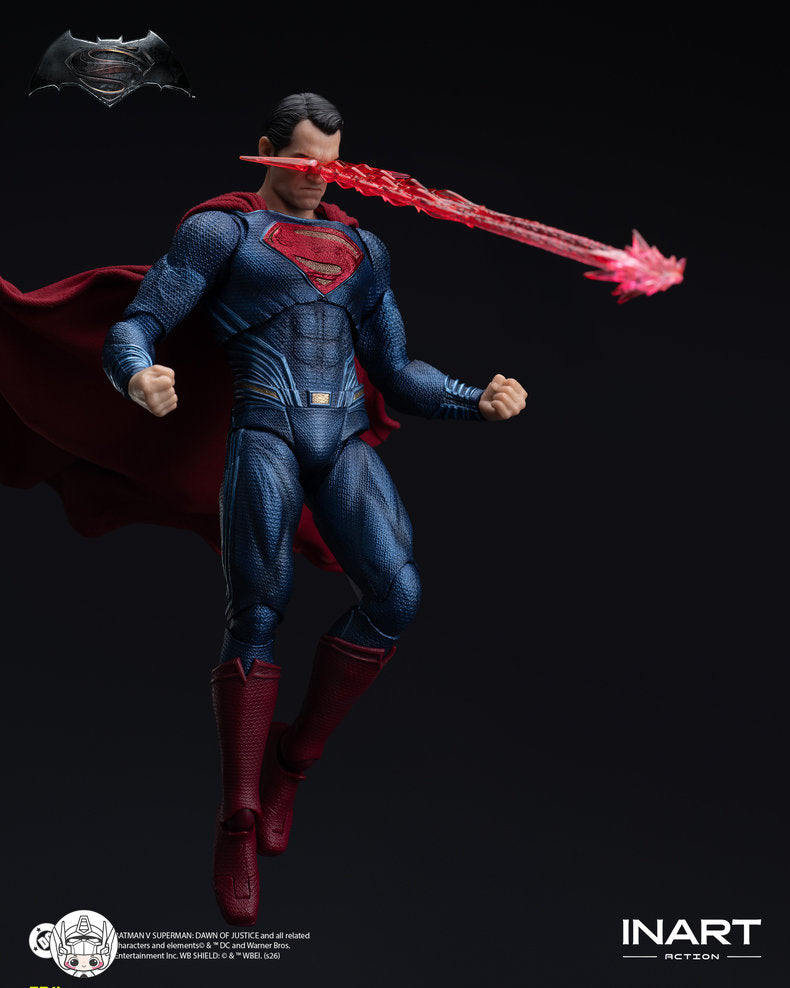 【予約商品】INART 1/12 HG M0005『バットマン vs スーパーマン：ジャスティスの誕生』スーパーマン 塗装済み可動フィギュア