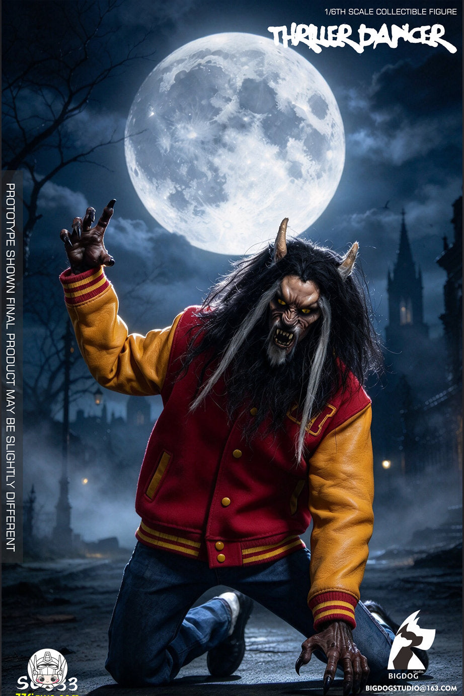 【予約商品】BIGDOG STUDIO 1/6 スリリング・ウェアウルフ 塗装済み可動フィギュア