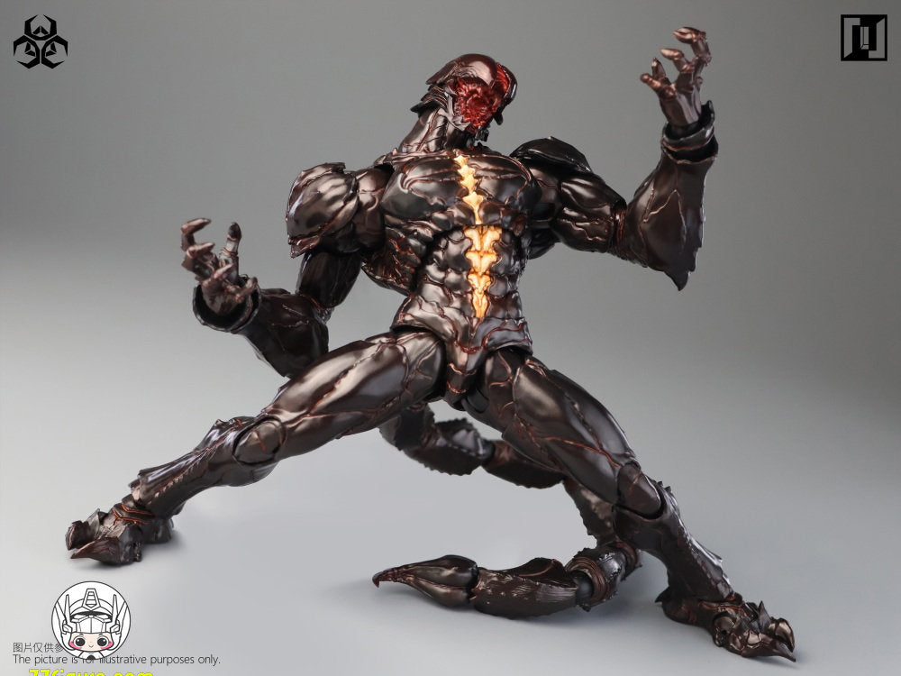 【予約商品】Mirrfig 1/12 MF004-A エボリューショナリー・バトルフィールド：プレイグ レインフォレストレッド 塗装済み可動フィギュア