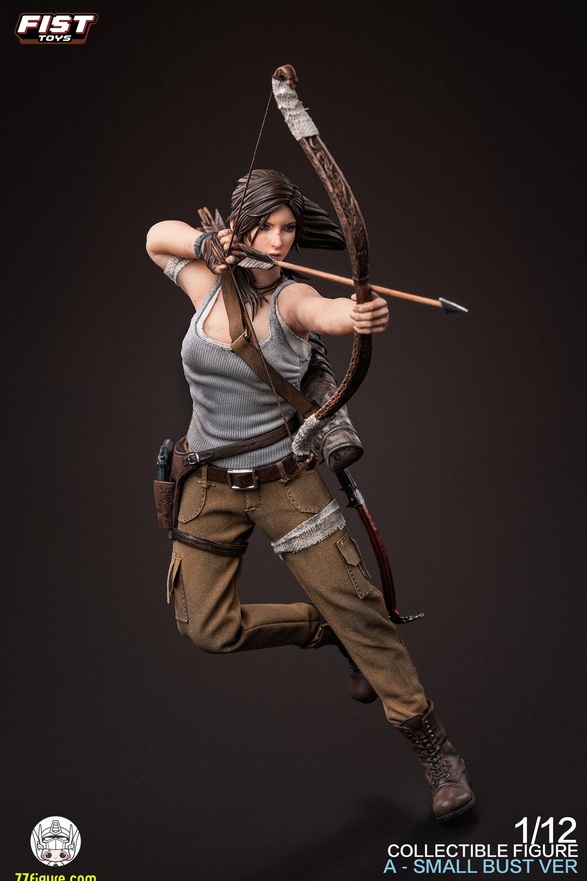 【予約商品】Fist Toys 1/12 ジャングル・ハントレス スモールバストVer. A 塗装済み可動フィギュア