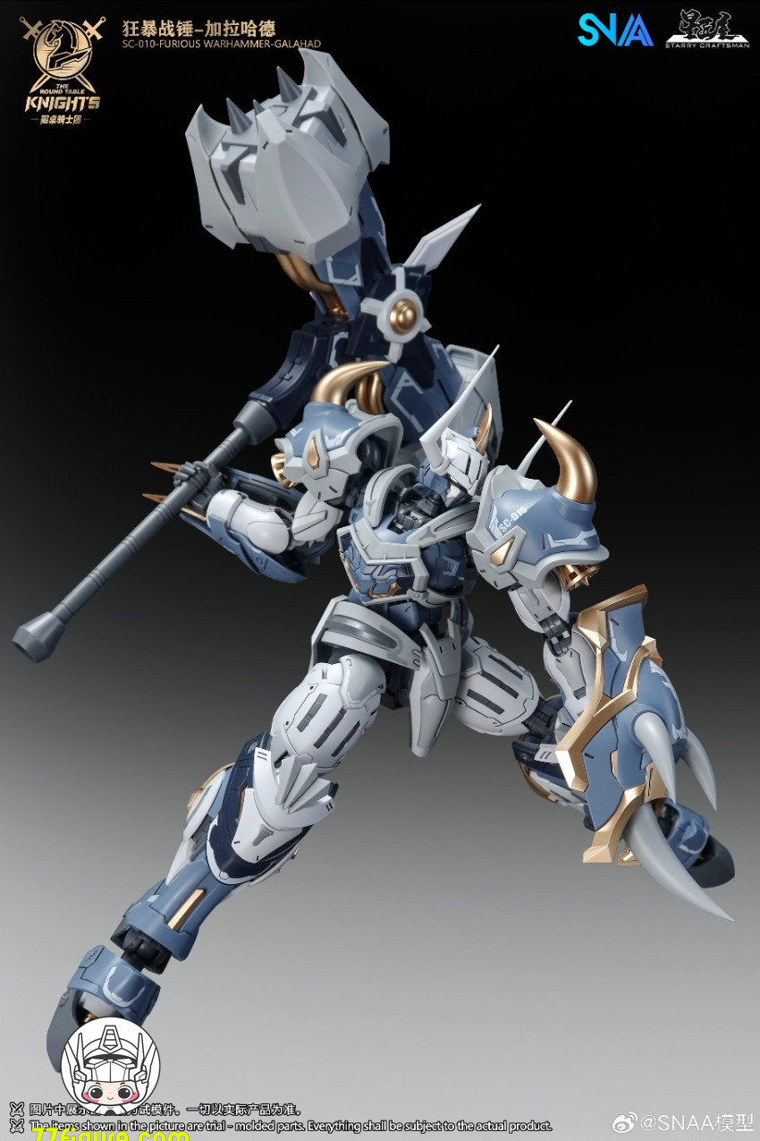 SNAA ガラハッド　塗装完成品 SNAA Model 1/144 SC-010 フューリアス・ウォーハンマー ガラハッド