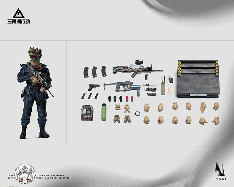 【予約商品】INART 1/6 MAG 045 デルタフォース ヴァイロン 塗装済み可動フィギュア