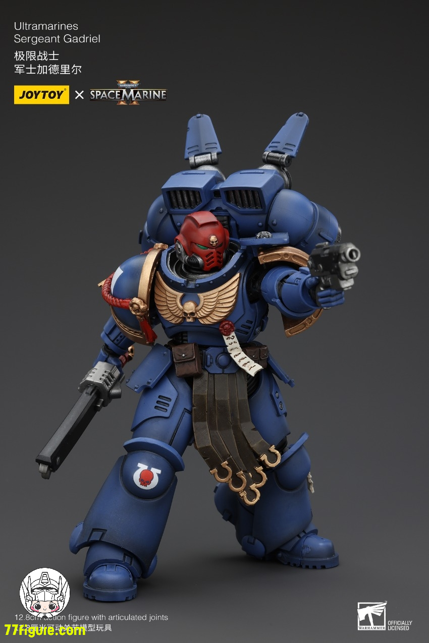 【先行販売】ジョイトイ JoyToy Source 1/18 『ウォーハンマー40K』ウルトラマリン 軍曹 ガドリエル 塗装済み可動フィギュア