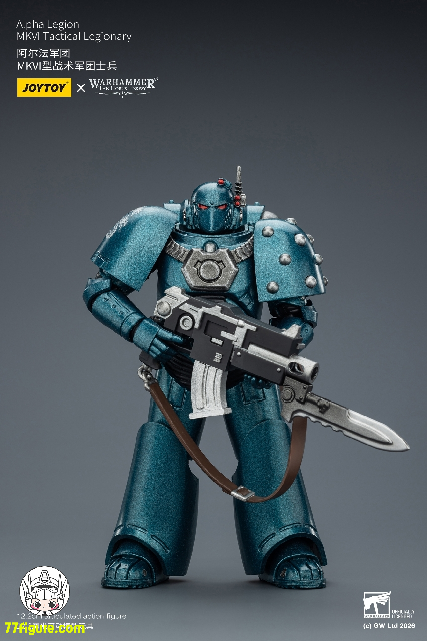 【予約商品】ジョイトイ JoyToy Source 1/18 『ウォーハンマー ホルスの異端』アルファ レギオン MKVI タクティカル レジオナリー 塗装済み可動フィギュア