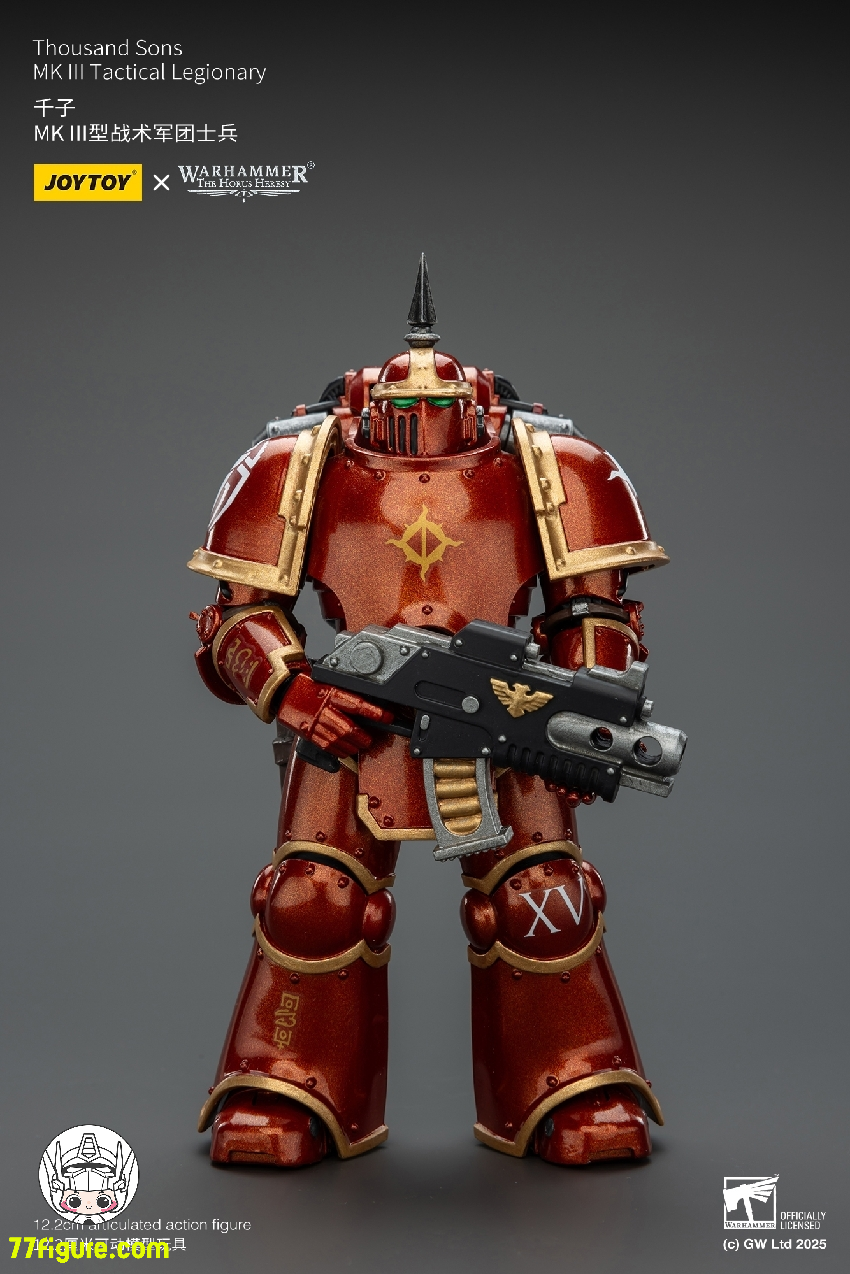 【予約商品】ジョイトイ JoyToy Source 1/18 『ウォーハンマー ホルスの異端』千子 MK III タクティカル レギオナリー 塗装済み可動フィギュア