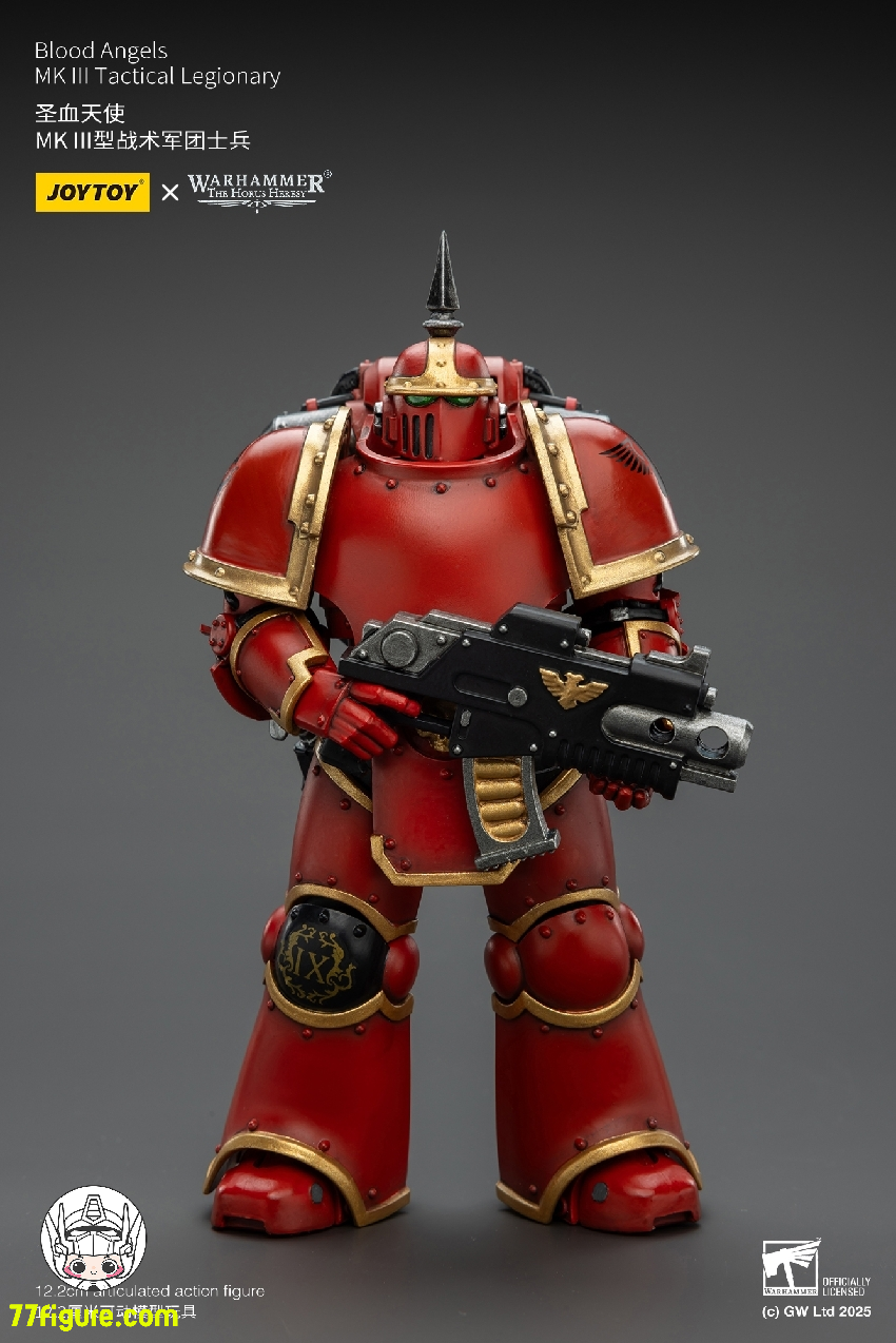 【予約商品】ジョイトイ JoyToy Source 1/18 『ウォーハンマー ホルスの異端』ブラッド エンジェルス MK III タクティカル レギオナリー 塗装済み可動フィギュア