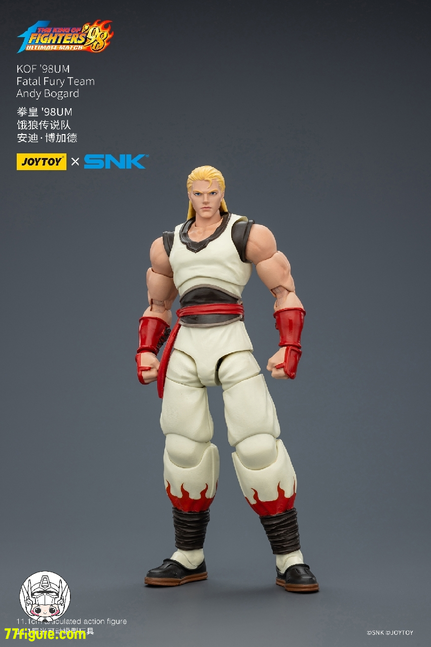 【予約受付終了】ジョイトイ JoyToy Source 1/18 SNK KOF 98UM 『餓狼伝説』アンディ・ボガード 塗装済み可動フィギュア