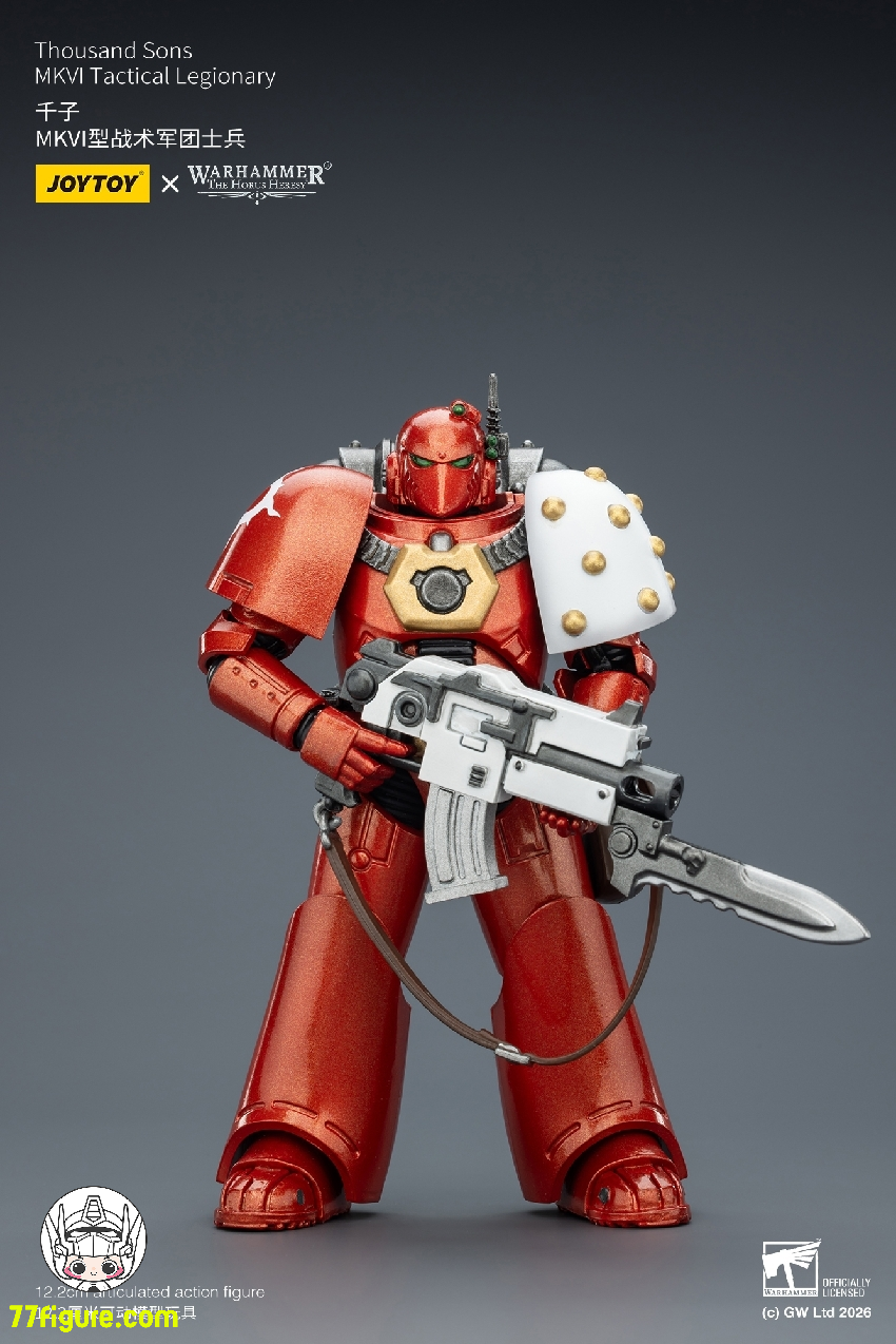 【予約商品】ジョイトイ JoyToy Source 1/18 『ウォーハンマー ホルスの異端』千子 MKVI タクティカル レジオナリー 塗装済み可動フィギュア