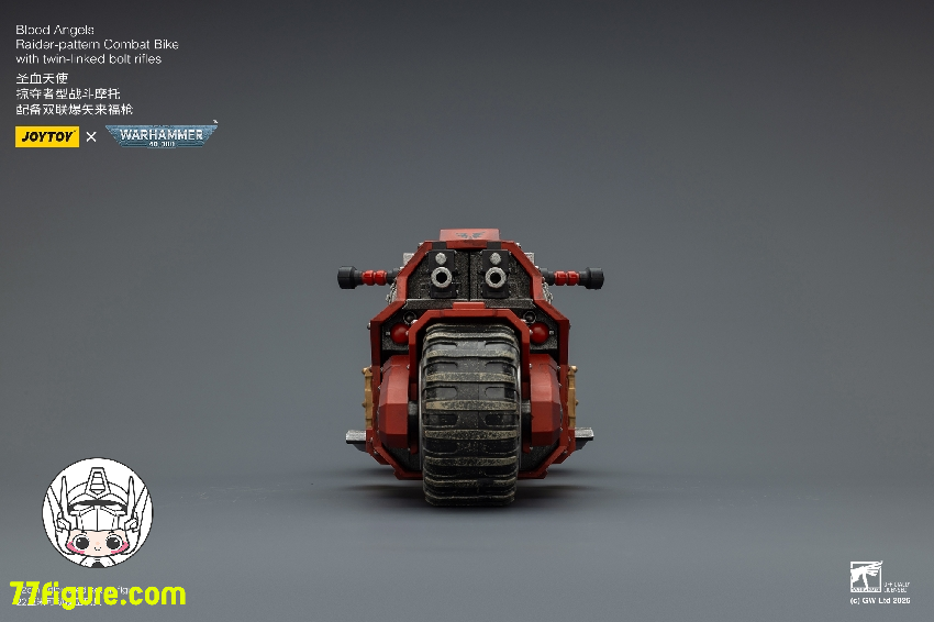 【予約商品】ジョイトイ JoyToy Source 1/18 『ウォーハンマー40K』ブラッドエンジェルス レイダーパターン コンバットバイク ツインリンクド・ボルトライフル付き