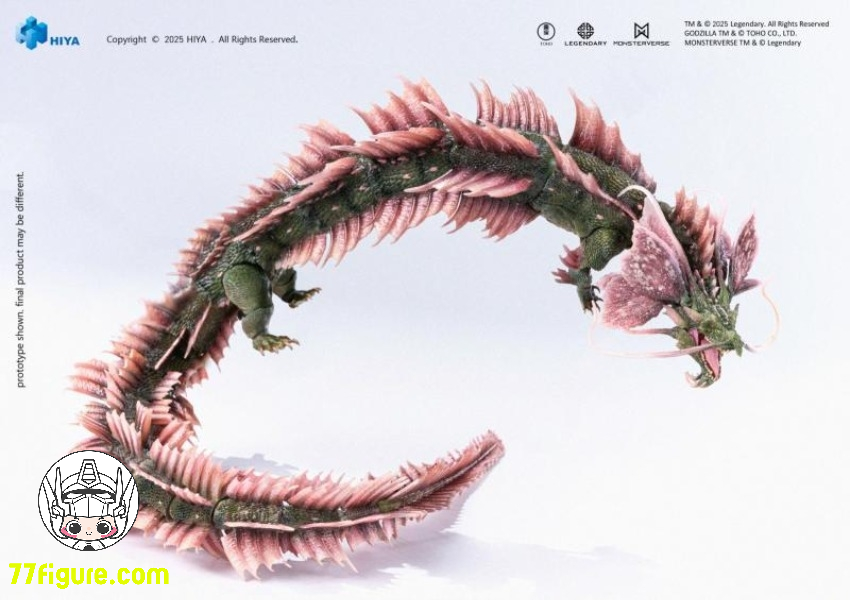 【予約商品】Hiya Toys EBG0182 Exquisite Basic シリーズ 『ゴジラ VS. コング 2 新たなる帝国』ティアマト 塗装済み可動フィギュア