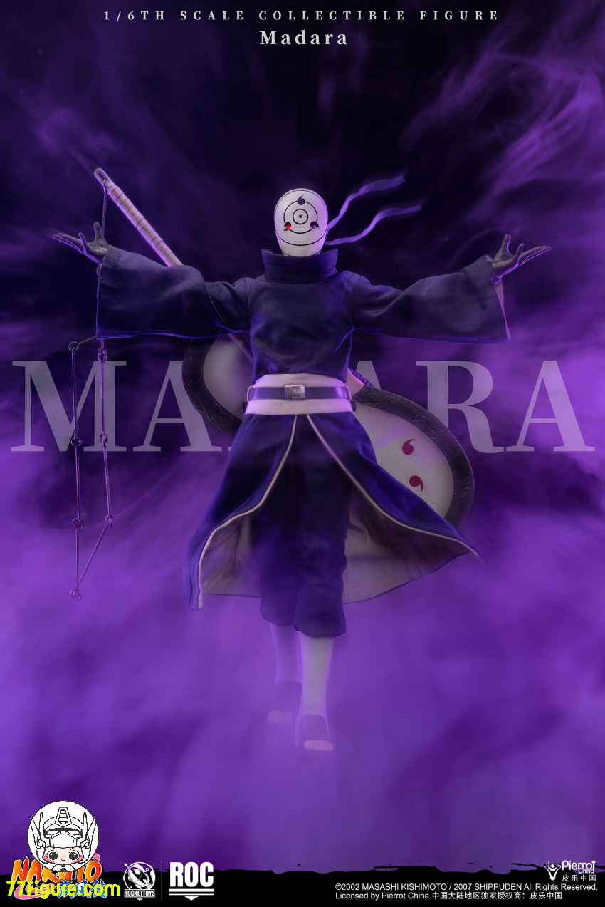 【予約商品】Rocket Toys 1/6 公式公認 『NARUTO -ナルト-』 うちは マダラ 塗装済み可動フィギュア