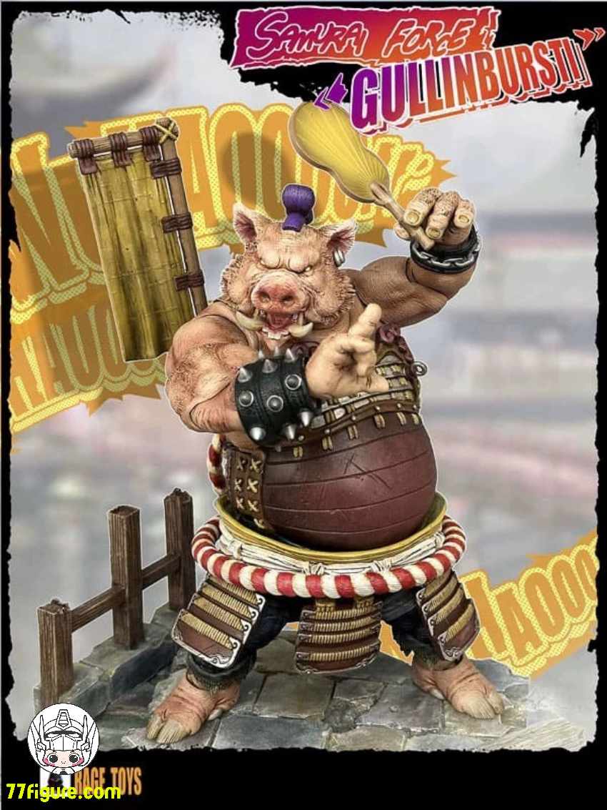 【予約商品】Rage Toys 1/12 サムライフォース グリンブルスティ 塗装済み可動フィギュア