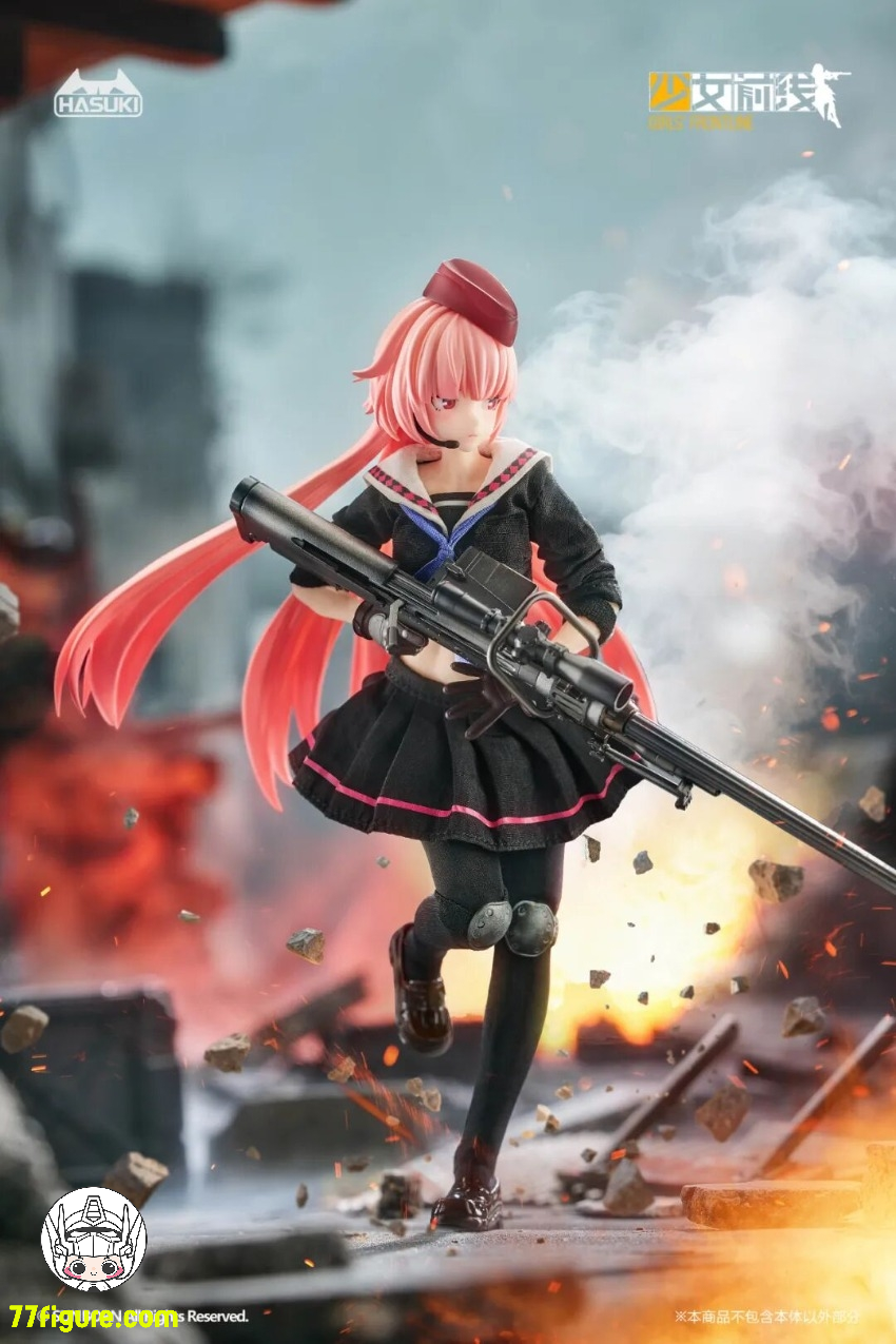 【予約商品】HASUKI x ドールズフロントライン PA011 1/12 NTW-20 スナイパー ライフル 少女 塗装済み可動フィギュア