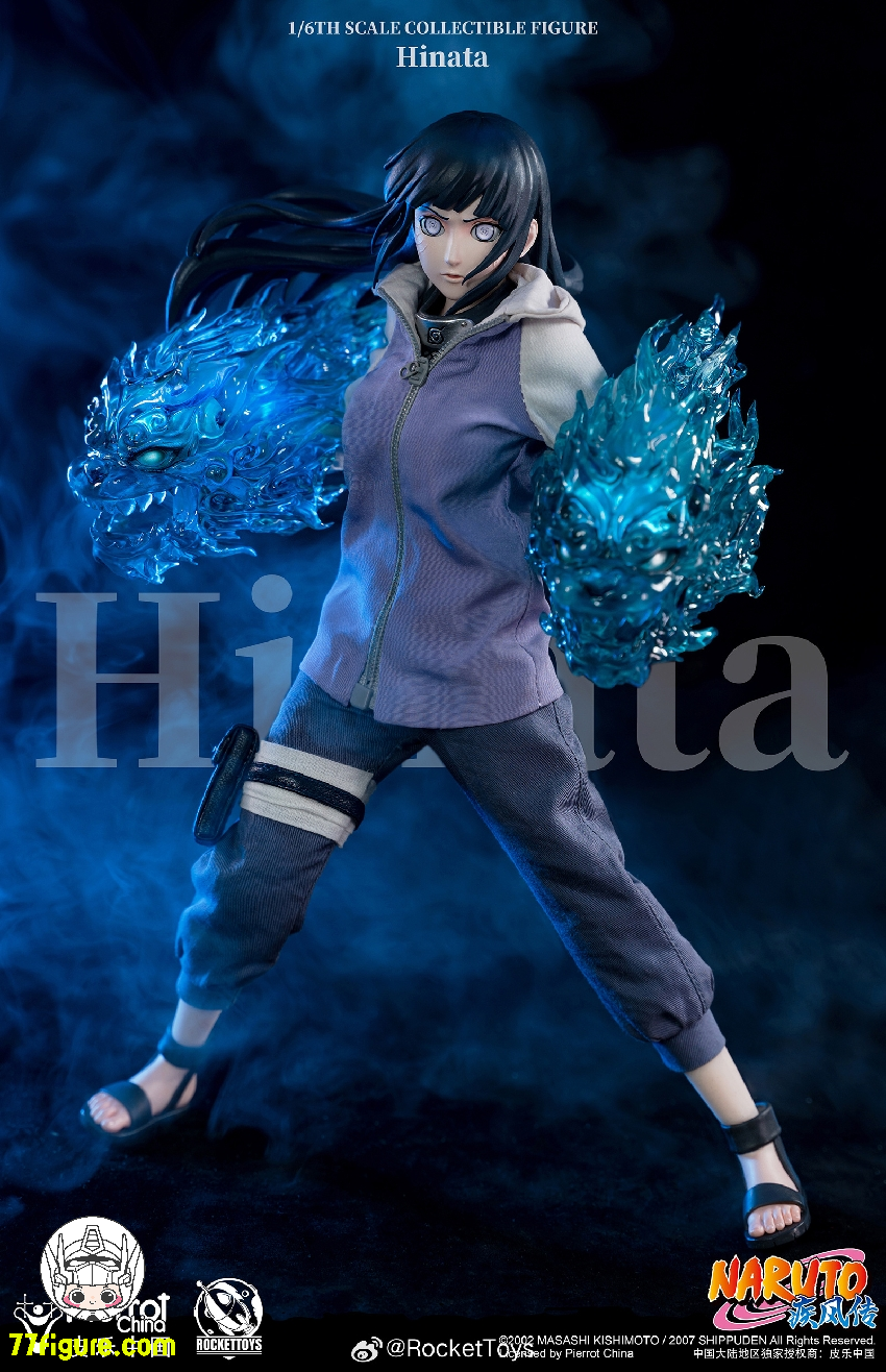 ROCKET TOYS ROC-006 日向ヒナタHinata Hyugaナルト Rocket Toys 1/6 公式公認 Naruto 日向ヒナタ塗装済み可動