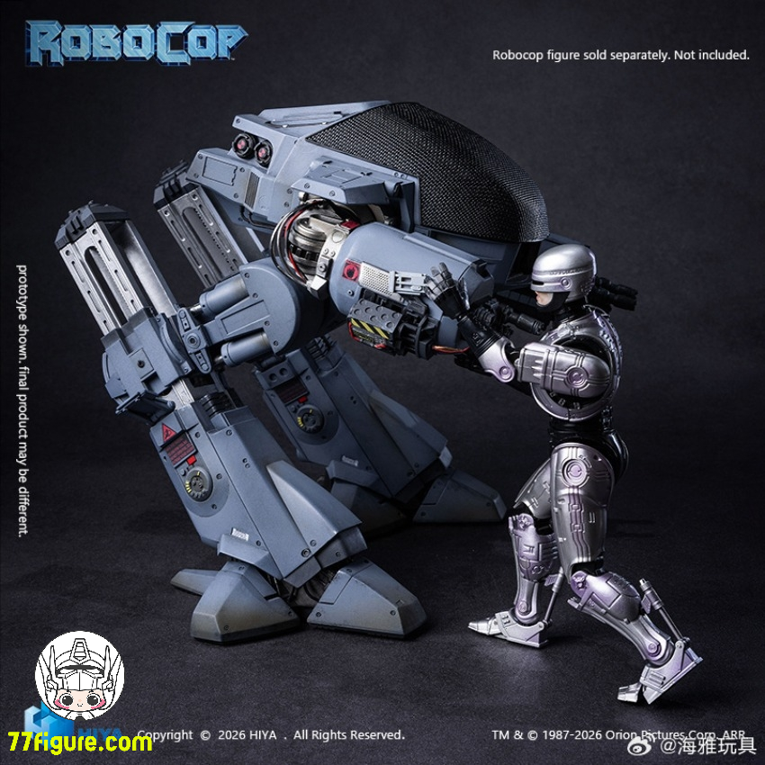 Hiya Toys 1/12 ED-209 Exquisite Super ロボコップ 塗装済み可動