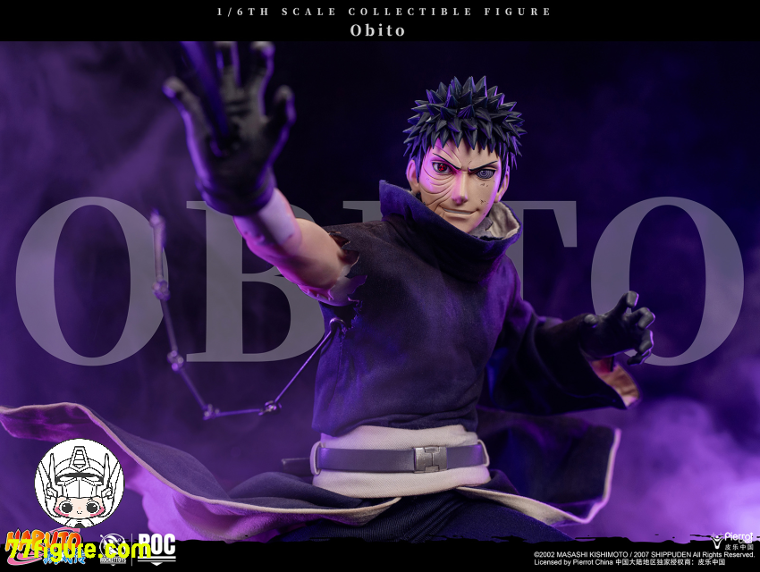 【予約商品】Rocket Toys 1/6 公式公認 『NARUTO -ナルト-』 うちは オビト 塗装済み可動フィギュア