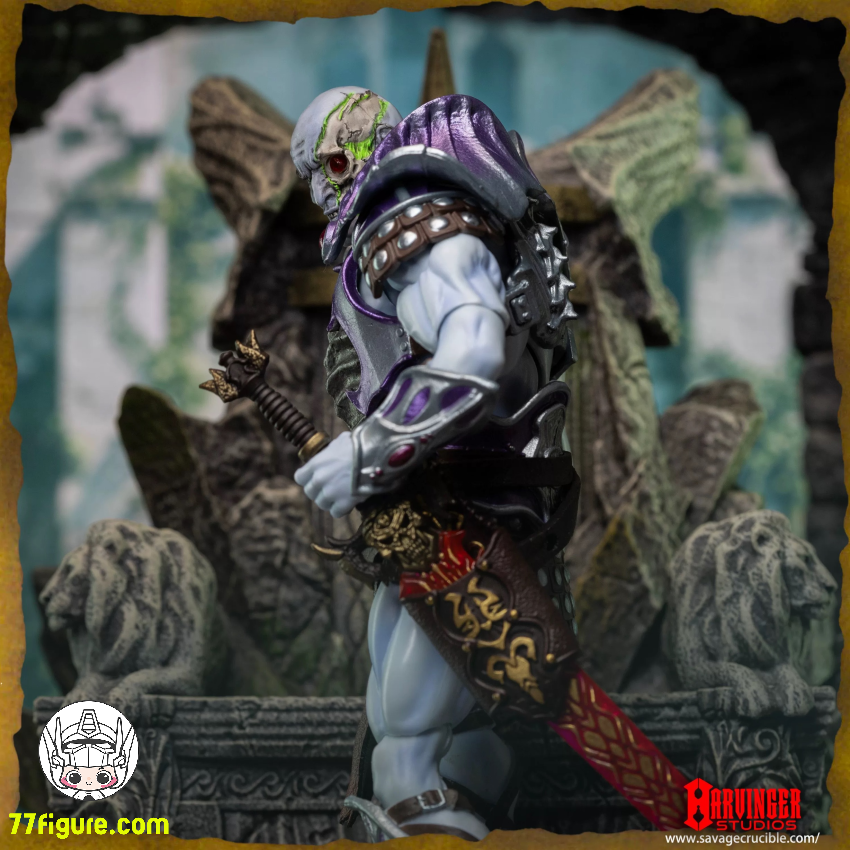 Harvinger Studios 1/12 サヴェッジ・クルーシブル 不死のナラカ 塗装済み可動フィギュア