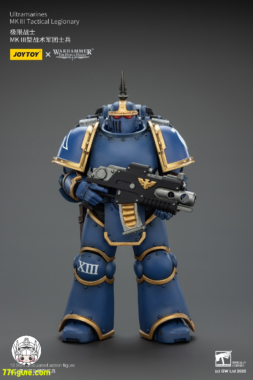 【予約商品】ジョイトイ JoyToy Source 1/18 『ウォーハンマー ホルスの異端』ウルトラマリーンズ MK III タクティカル レギオナリー 塗装済み可動フィギュア
