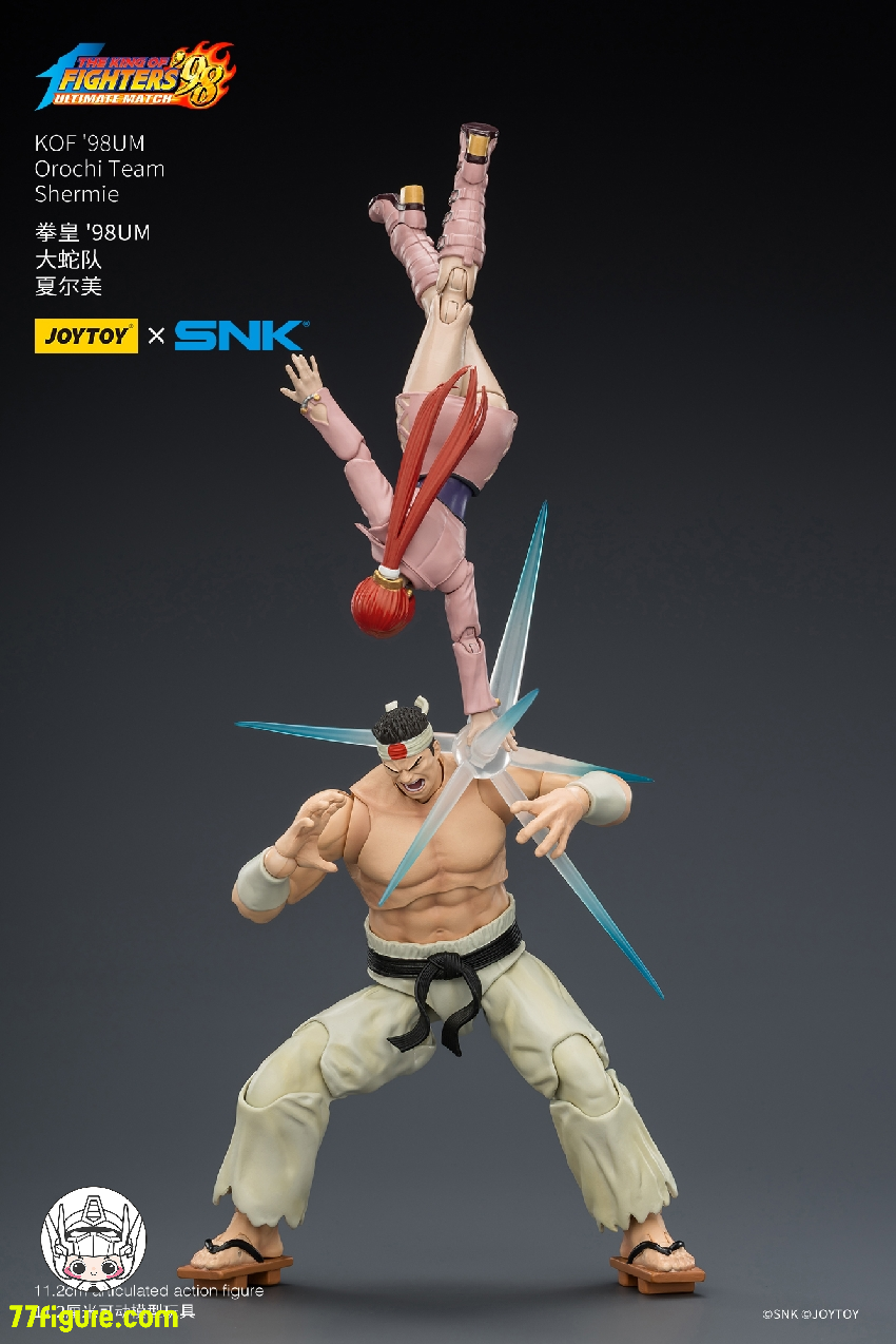 【予約商品】ジョイトイ JoyToy Source 1/18 SNK KOF 98UM  オロチチーム シャルミー 塗装済み可動フィギュア
