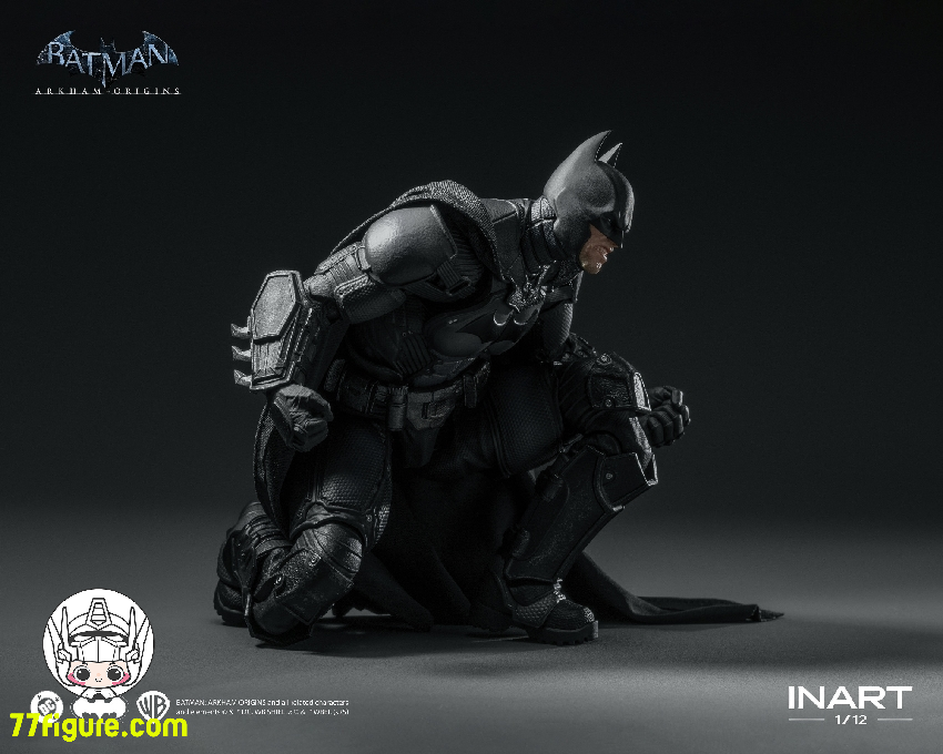 【予約商品】INART 1/12 バットマン：アーカム・オリジンズ バットマン 塗装済み可動フィギュア
