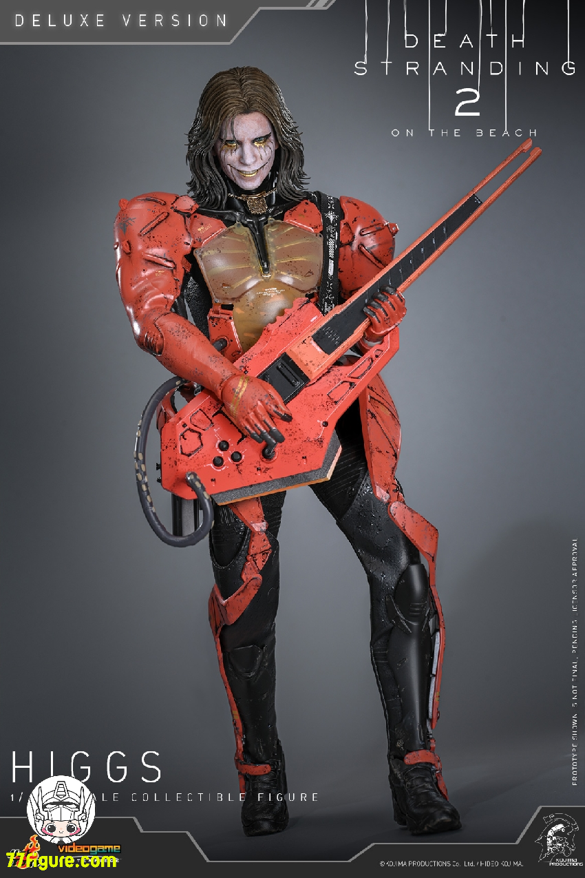 【予約商品】HotToys 1/6 VGM80『デス・ストランディング2：冥浜の上』ヒッグス 豪華版 Ver. 塗装済み可動フィギュア
