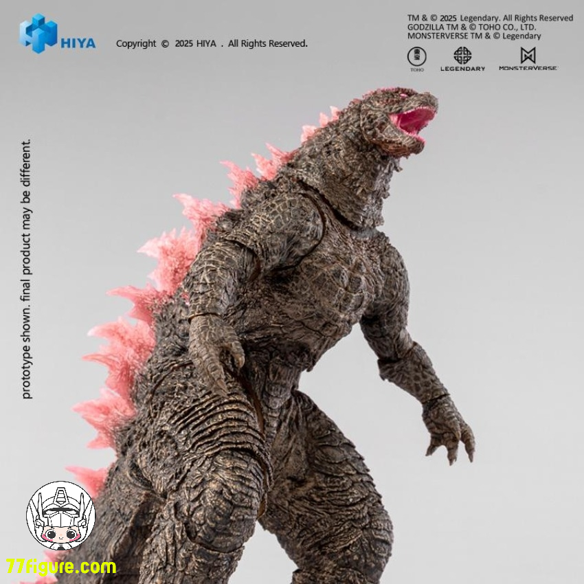 【予約商品】Hiya EBG0439 Exquisite Basic シリーズ 『ゴジラ VS. コング 2 新たなる帝国』 熱線放射ゴジラ Evolved Ver. 塗装済み可動フィギュア