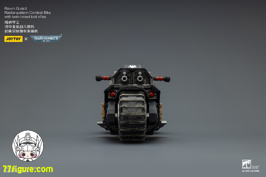 【予約商品】ジョイトイ JoyToy Source 1/18 『ウォーハンマー40K』レイヴンガード レイダーパターン コンバットバイク ツインリンクド・ボルトライフル付き