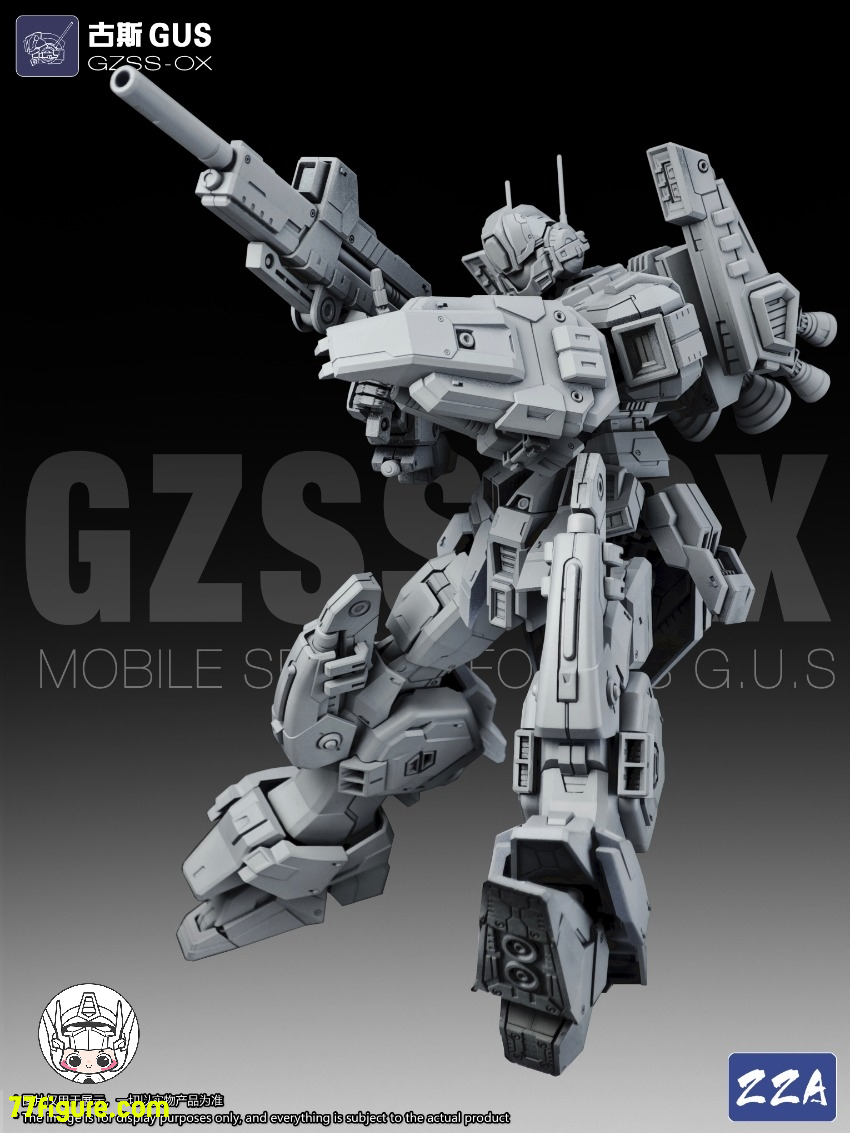 【予約商品】ZZA Model 1/100 GZSS-OX ガス プラモデル
