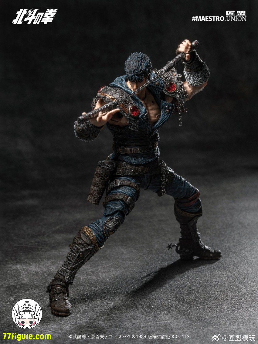 【予約商品】Maestro Union 1/12『北斗の拳』ケンシロウ 塗装済み可動フィギュア