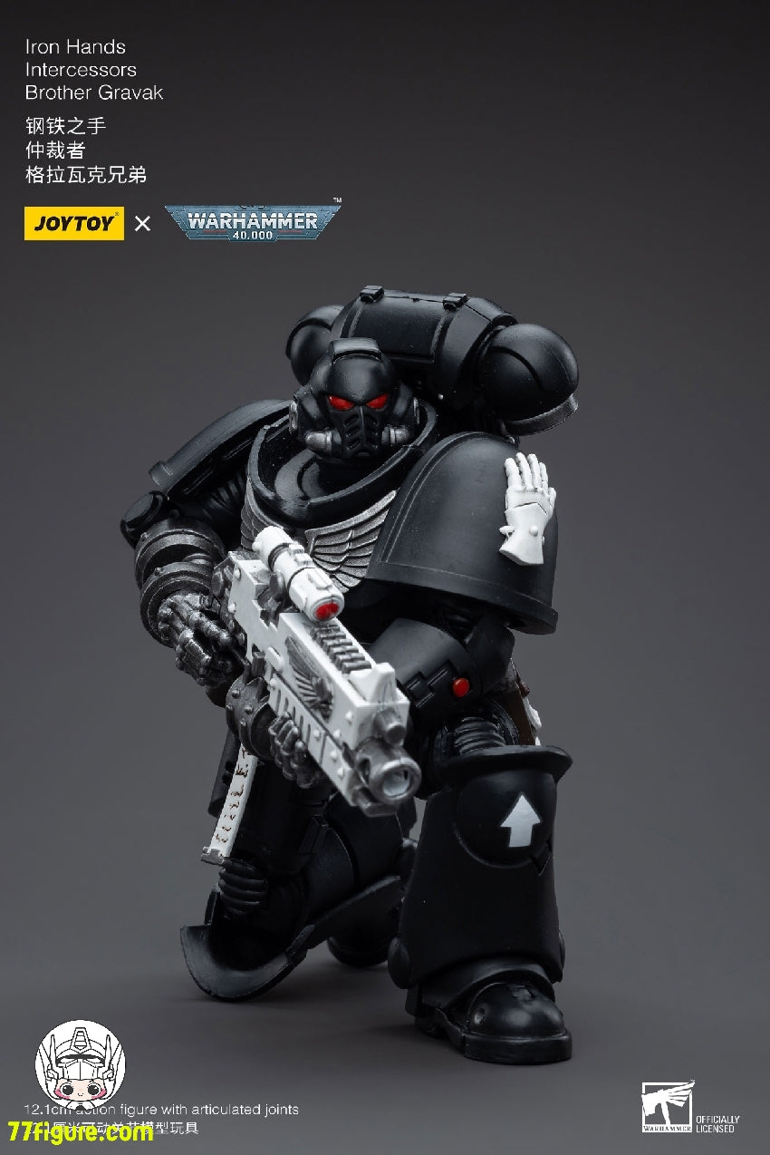 ジョイトイ JoyToy Source 1/18 『ウォーハンマー40K』アイアン ハンズ インターセッサーズ ブラザー グラヴァク 塗装済み可動フィギュア