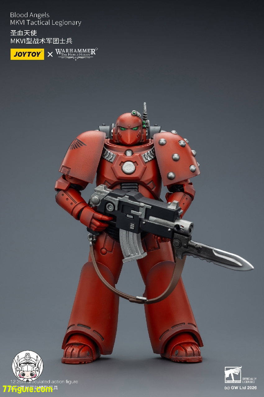 【予約商品】ジョイトイ JoyToy Source 1/18 『ウォーハンマー ホルスの異端』ブラッド エンジェルズ MKVI タクティカル レジオナリー 塗装済み可動フィギュア