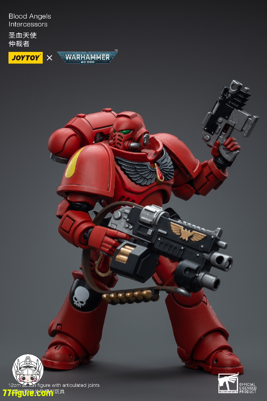 【品切れ】ジョイトイ JoyToy Source 1/18 『ウォーハンマー40K』ブラッドエンジェル インターセッサーズ 塗装済み可動フィギュア 再版