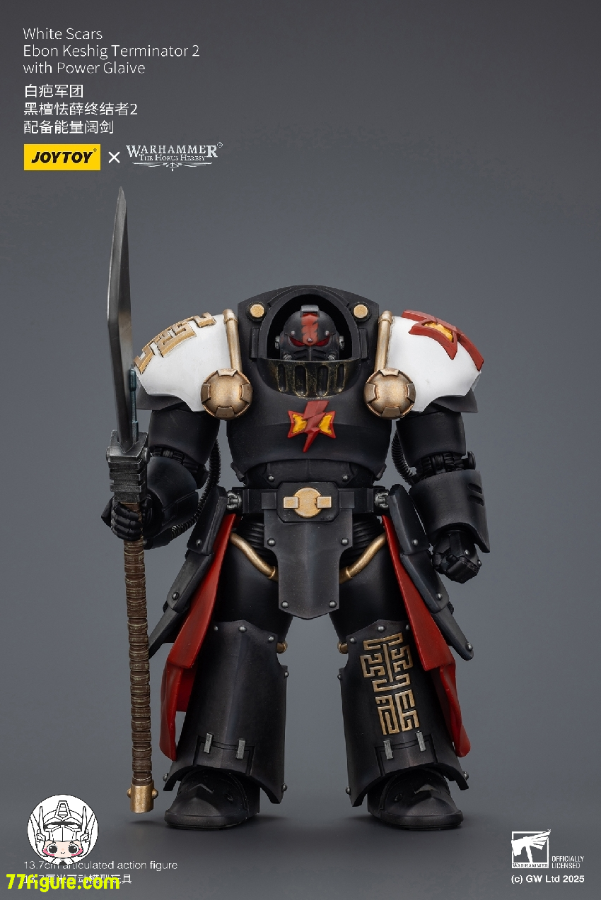 【予約商品】ジョイトイ JoyToy Source 1/18 『ウォーハンマー ホルスの異端』ホワイト スカーズ エボン ケシグ ターミネーター2 パワーグレイブ付き 塗装済み可動フィギュア