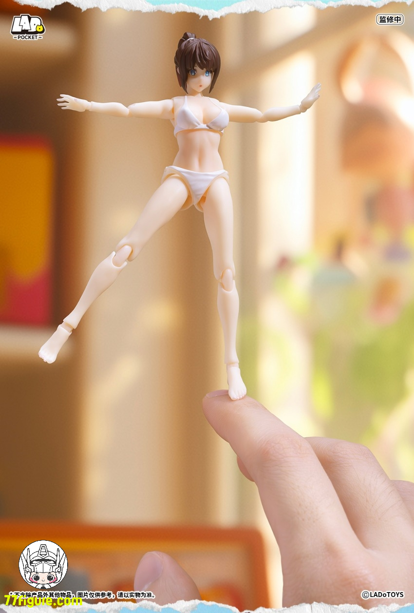 【予約商品】LADoTOYS Pocket PG-01 水着少女 塗装済み可動フィギュア
