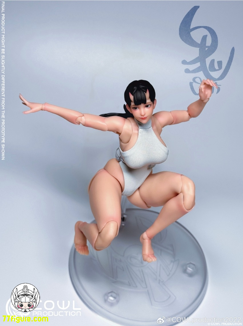 【予約受付終了】Cowl Production 1/12 CP001 幽霊女性素体 完成塗装版