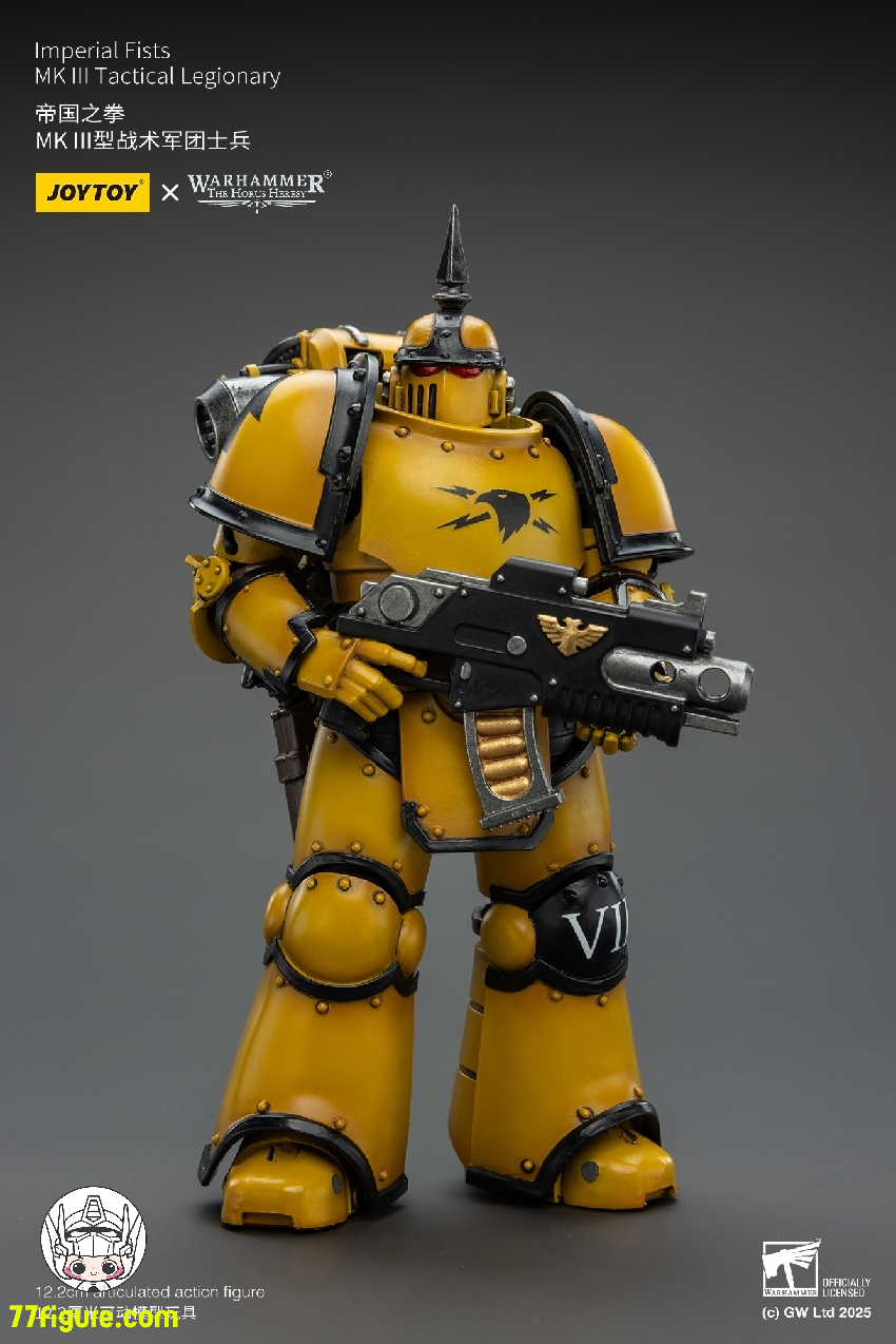 【予約商品】ジョイトイ JoyToy Source 1/18 『ウォーハンマー ホルスの異端』インペリアル フィスト MK III タクティカル レギオナリー 塗装済み可動フィギュア