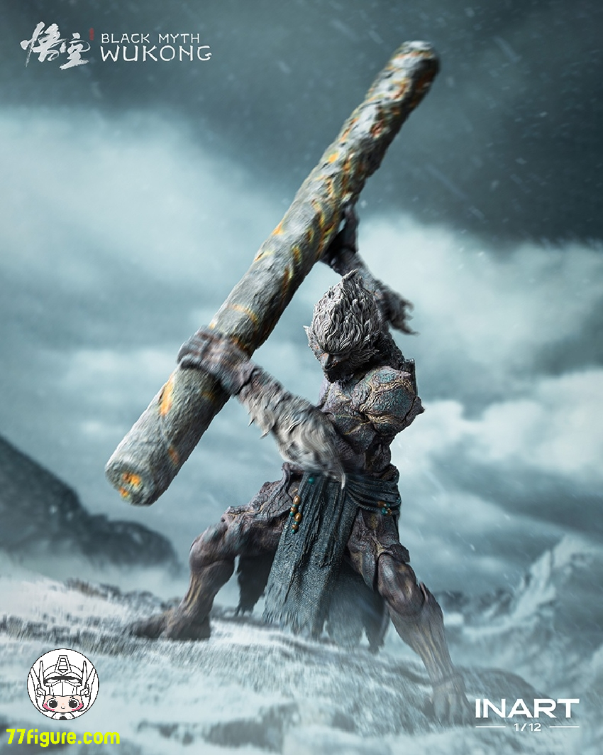 【予約商品】INART 1/12 MAG G0004 ブラックマソン 悟空・石猿 塗装済み可動フィギュア