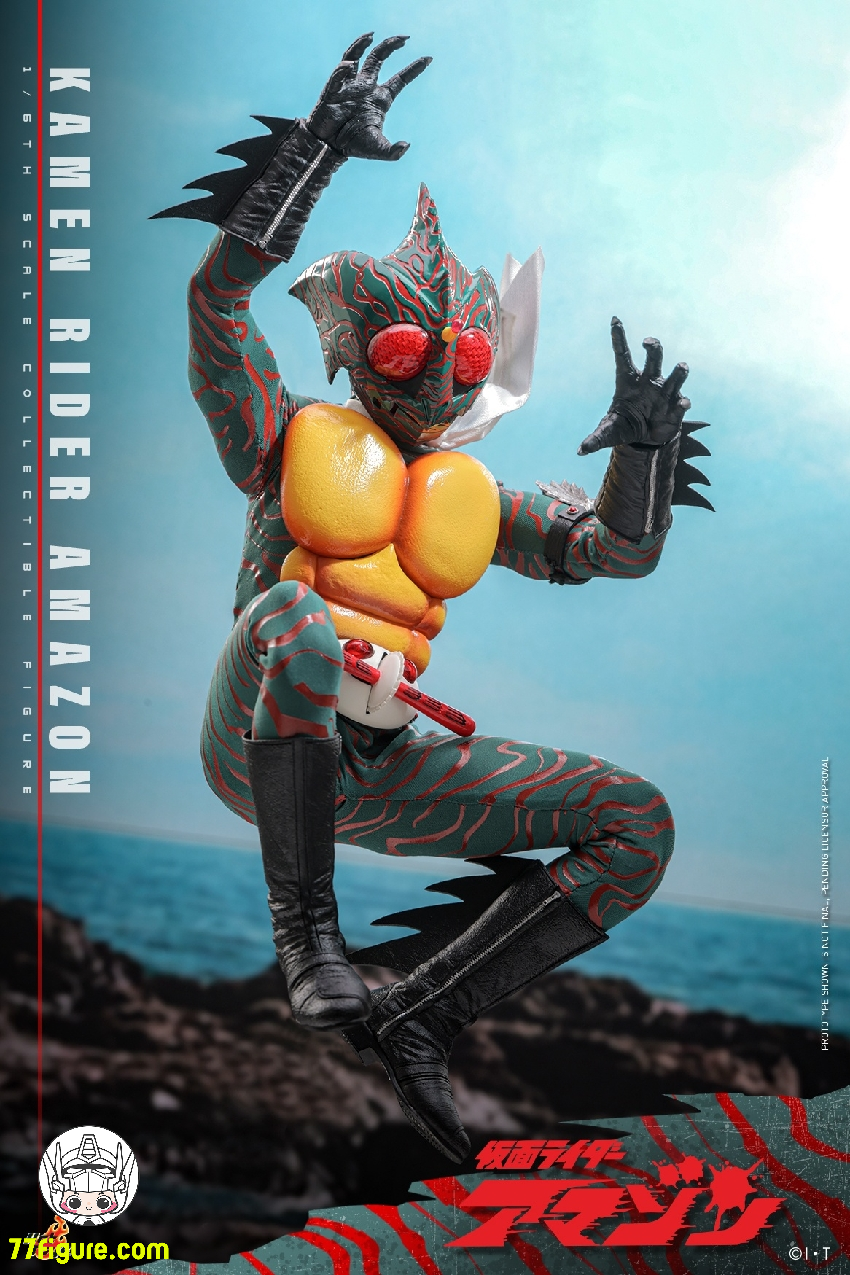 【予約商品】Hot Toys 1/6 TMS184 仮面ライダー アマゾン 塗装済み可動フィギュア