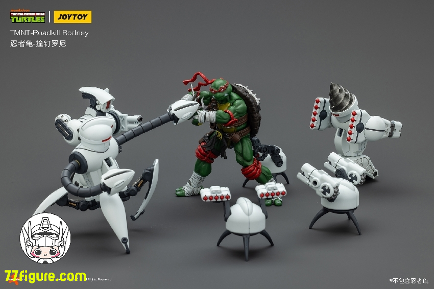 【予約商品】ジョイトイ JoyToy 1/18 ティーンエイジ  ミュータント ニンジャ タートルズ 『TMNT 』ロードキル ロドニー 塗装済み可動フィギュア