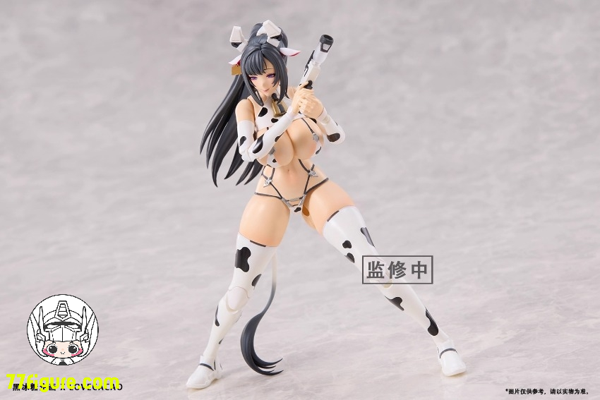 【予約商品】Black Crystal Candy Project  1/12 ミルキーホワイトソース カウガール 塗装済み可動フィギュア