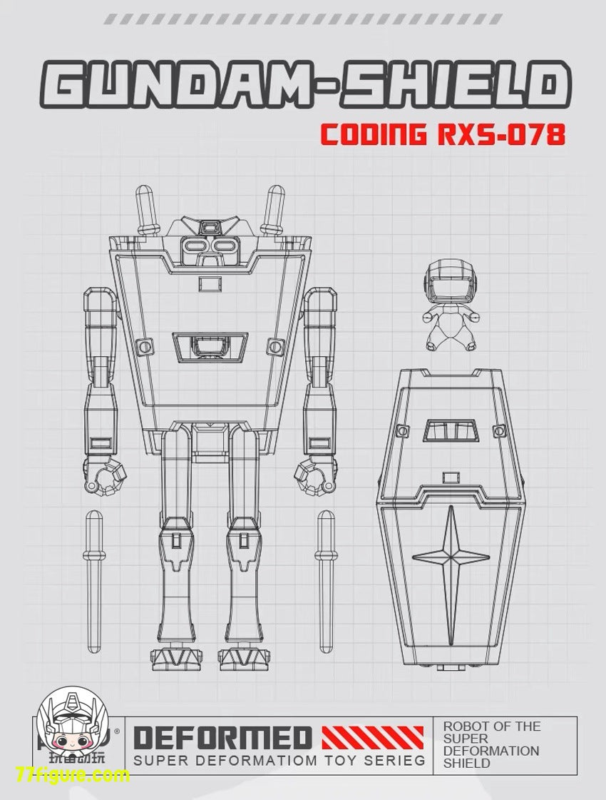 【品切れ】PZEU RX-78 シールド メカ