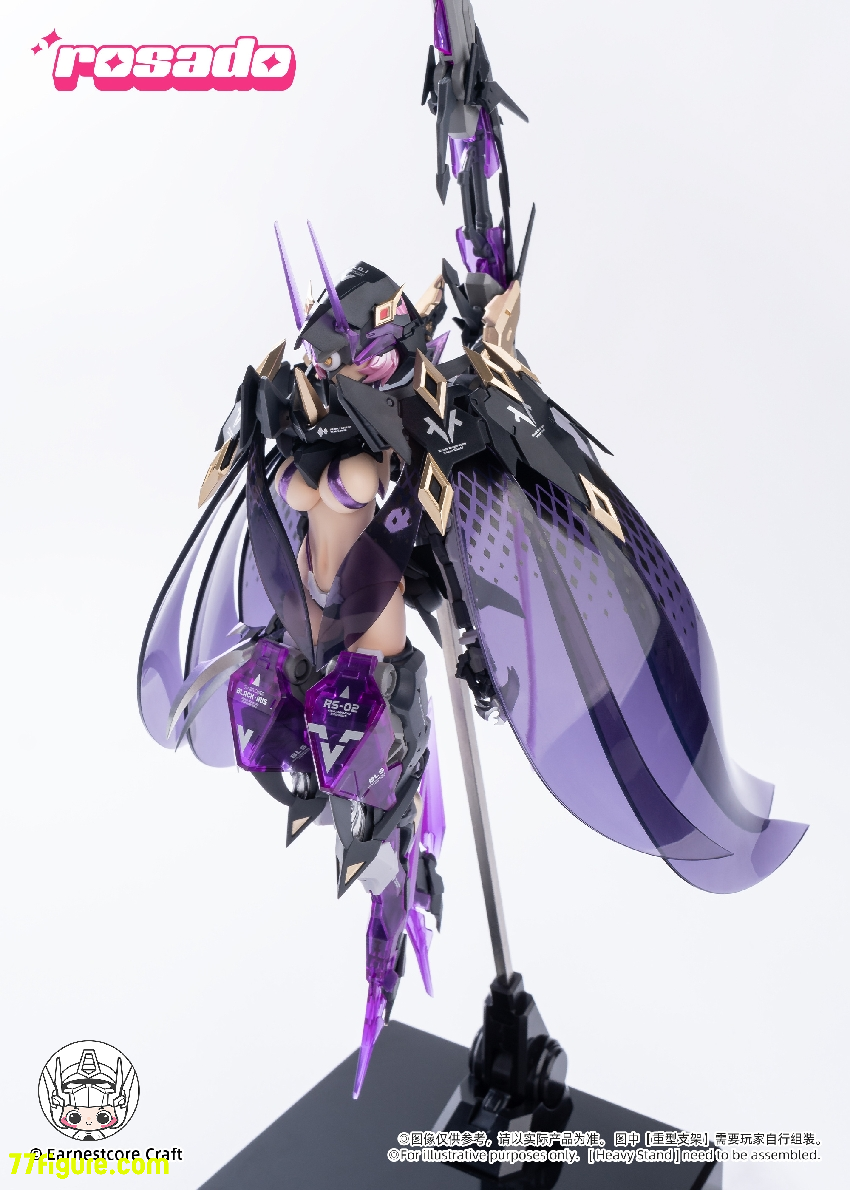 星花 スターフラワー・ブラックアイリス 核誠治造 フィギュア 完成品 核誠治造 Earnestcore Craft 星花 ブラックアイリス プラモデル