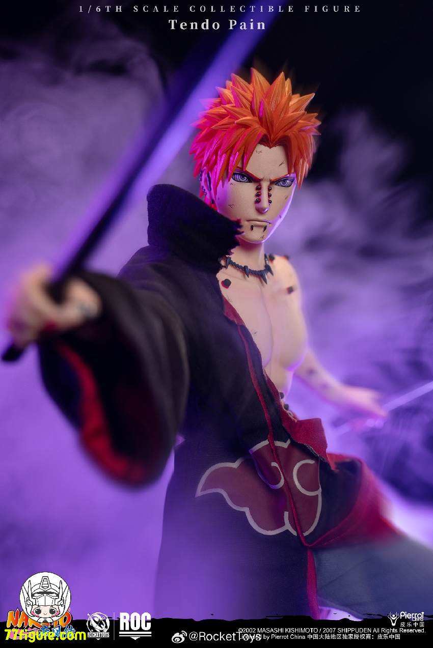 【予約受付終了】Rocket Toys 1/6 『NARUTO -ナルト-（疾風伝）』 ペイン 天道 バトル ダメージVer. 塗装済み可動フィギュア