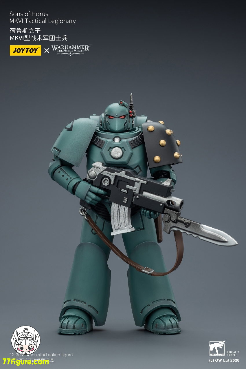 【予約商品】ジョイトイ JoyToy Source 1/18 『ウォーハンマー ホルスの異端』ホルスの息子たち MKVI タクティカル レジオナリー 塗装済み可動フィギュア