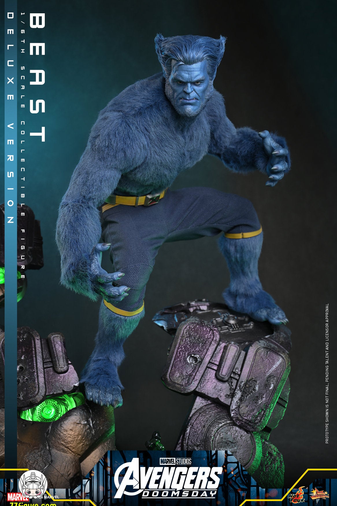 【予約商品】Hot Toys 1/6 アベンジャーズ：ドゥームズデイ ビースト 豪華版 塗装済み可動フィギュア
