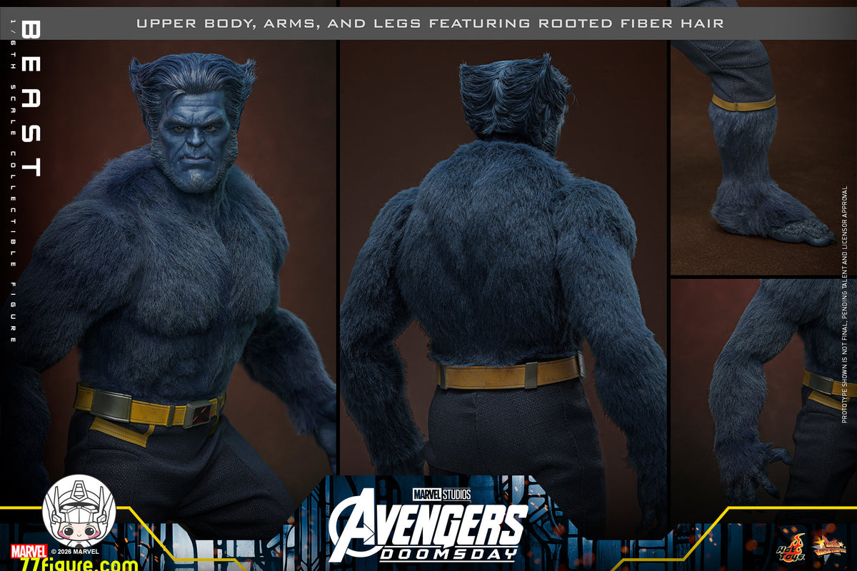 【予約商品】Hot Toys 1/6 アベンジャーズ：ドゥームズデイ ビースト スタンダード版 塗装済み可動フィギュア