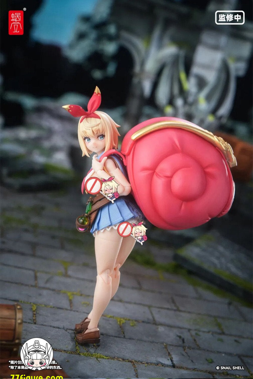 【先行販売】蝸之殻(スネイルシェル)  1/12 RPG-06 冒険者 スネール＆フット アクセサリーパック セット塗装済み可動フィギュア