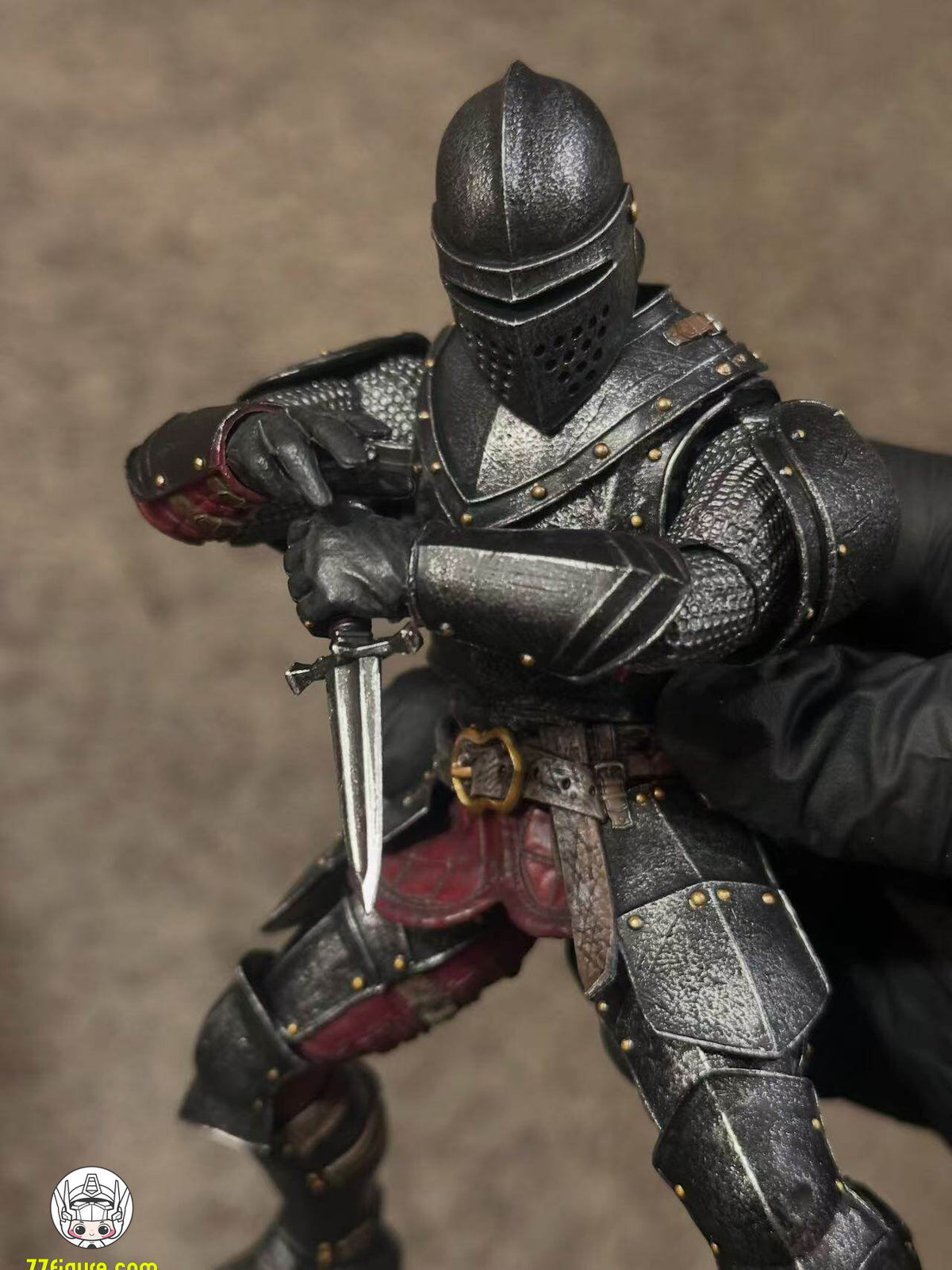 【予約商品】Harvinger Studios 1/12 サベージ・クルーシブル サー・カシアン 塗装済み可動フィギュア