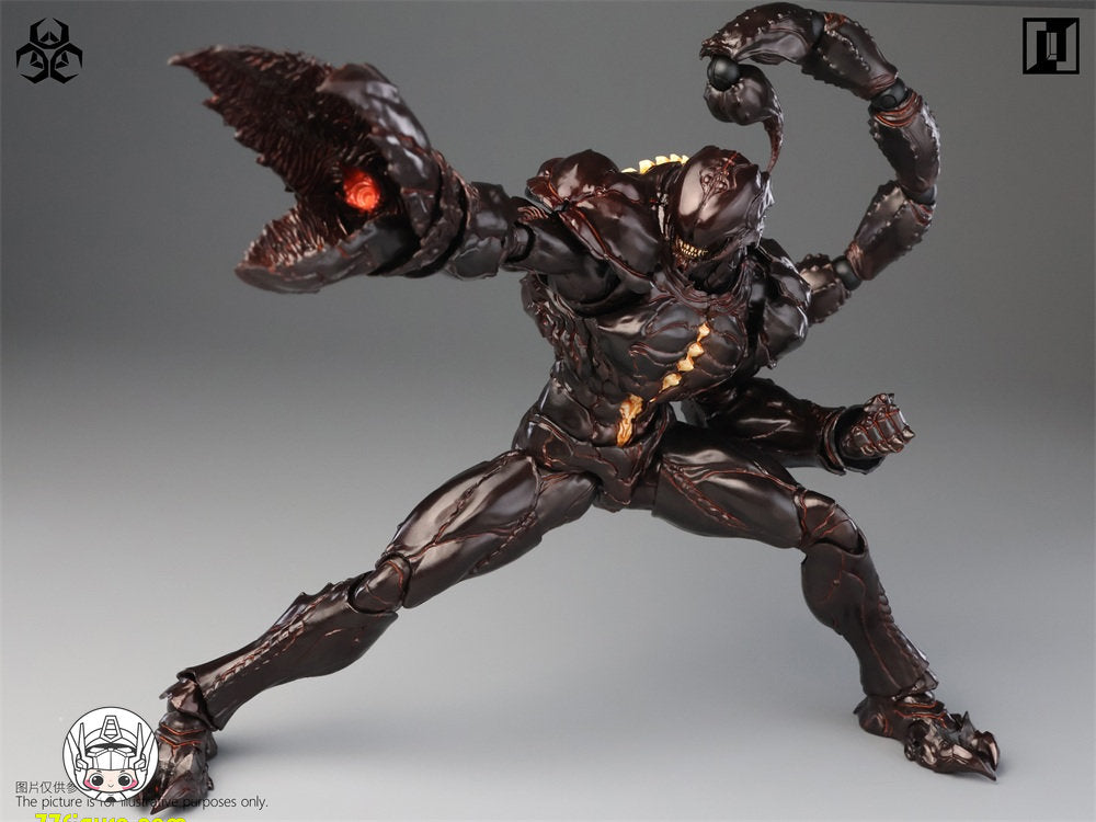 【予約商品】Mirrfig 1/12 MF004-A エボリューショナリー・バトルフィールド：プレイグ レインフォレストレッド 塗装済み可動フィギュア